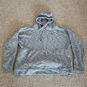 Carhartt heathered grey hoodie sweatshirt